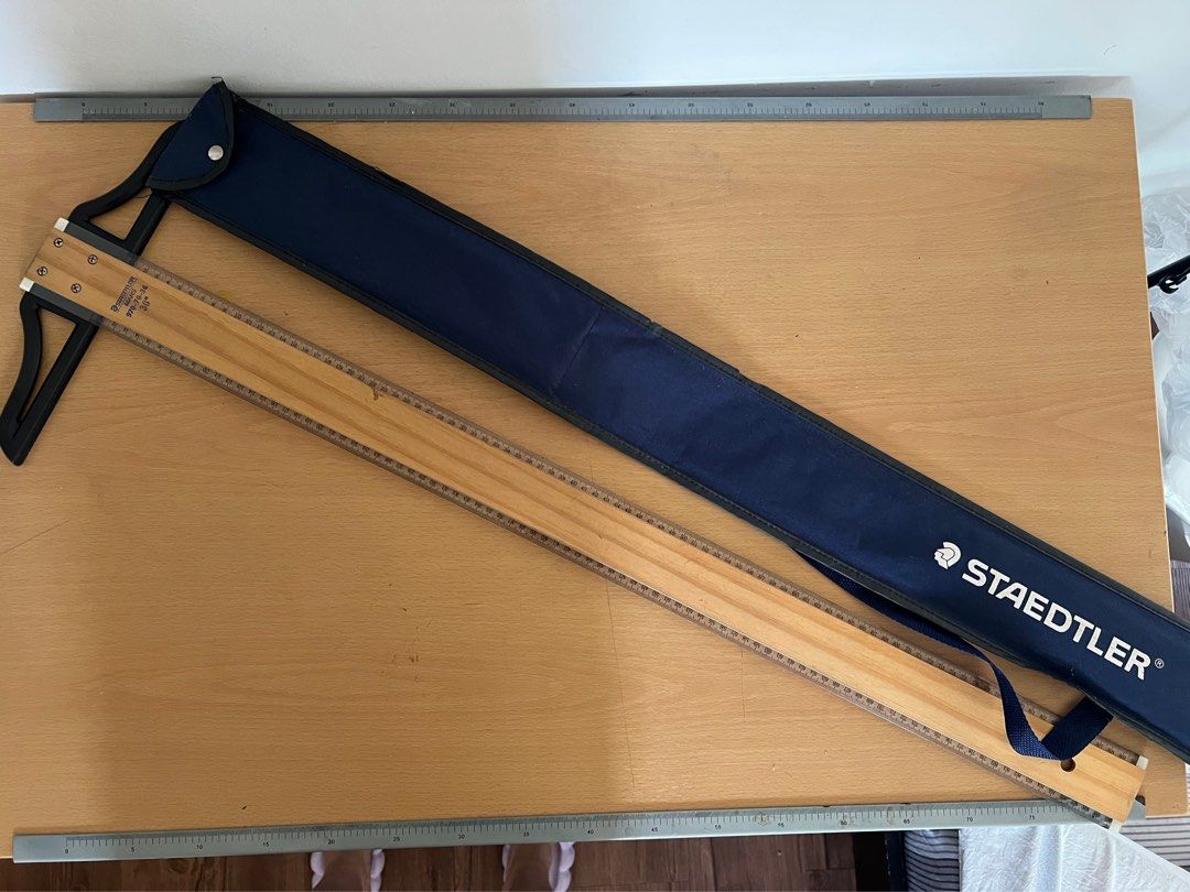 Staedler T-square 36in (Category: Stationery & School Supplies) located in Makati City. Submitted by declutter.archi (Listing ID 1398409857, Image 1). Description: Location: Makati or Nueva Ecija.