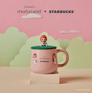 mofusand + STARBUCKS カップクリップ 4個セット 4点セット【mofusand starbucks】カップクリップ シンガポール