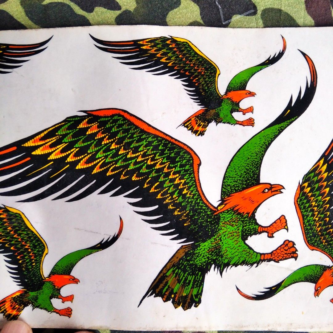 Sticker Sticker Jadul mainan jadul gambar tempel stiker jadul gambar templek stiker burung ...
