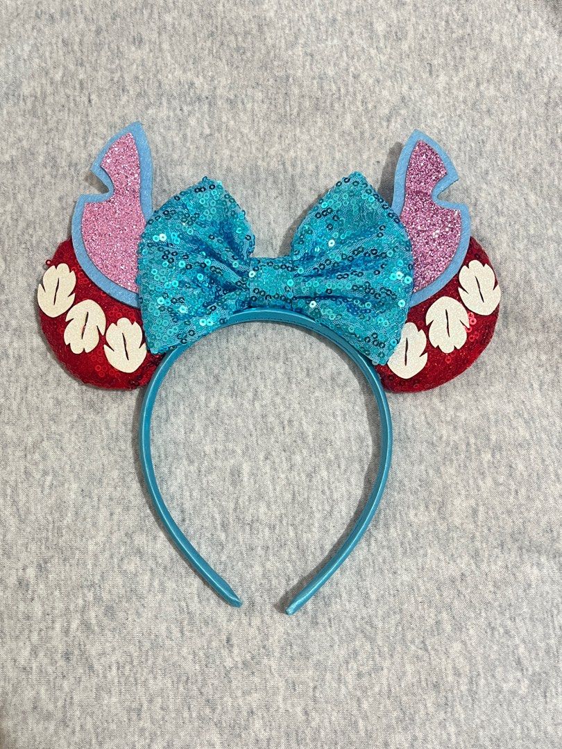 Stitch Ear Sequin Headband (Category: Hair Accessories) located in Taytay. Submitted by abi.declutterz (Listing ID 1398412754, Image 1). Description: DISNEY Stitch Ear Sequin Headband 10/10 condition unofficial disney merch 📍Loc: Rizal.