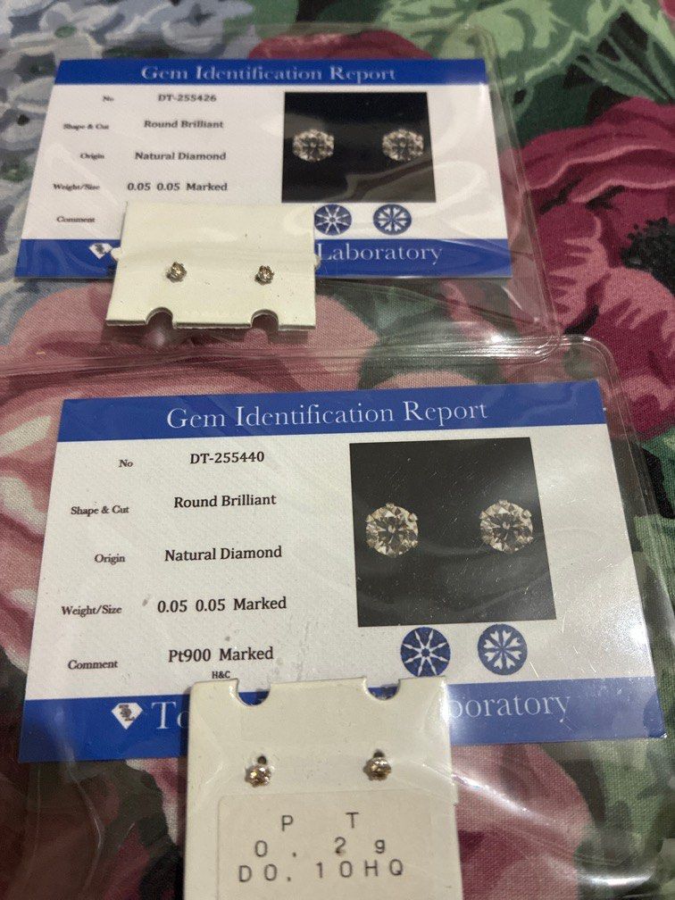 Stud Earrings frm Japan - platinum w/silicon lock (Category: Luxury Accessories) located in Muntinlupa City. Submitted by mystyle10 (Listing ID 1398352607, Image 1). Description: Brand new.