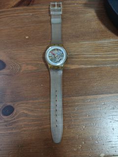 Swatch AG 1985 jellyfish 透明手錶64231874052225110