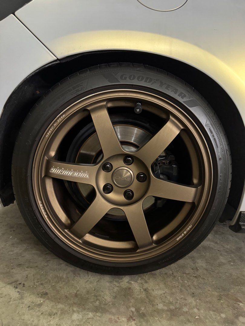 TE37 (Category: New Rims) located in Singapore. Submitted by bingxian (Listing ID 1398498917, Image 3). Description: TE37 18 inch 5x112.