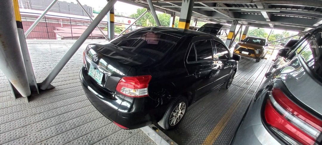Toyota Vios E Manual (Category: Used Cars) located in Manila. Submitted by patlady1578619 (Listing ID 1398494048, Image 2). Description: Vios 2008 Manual series E Tire 90% newly aircon Denzo with reciept. newly tinted. newly battery with reciept. seat cover leather Blue convi. Black. Andriod set up ampli Xplod with subwoofer, Spk. Pioneer. Ready for long drive engine All condition. Newly paint black coated last april 2024. 2nd Mags Evolution aloy