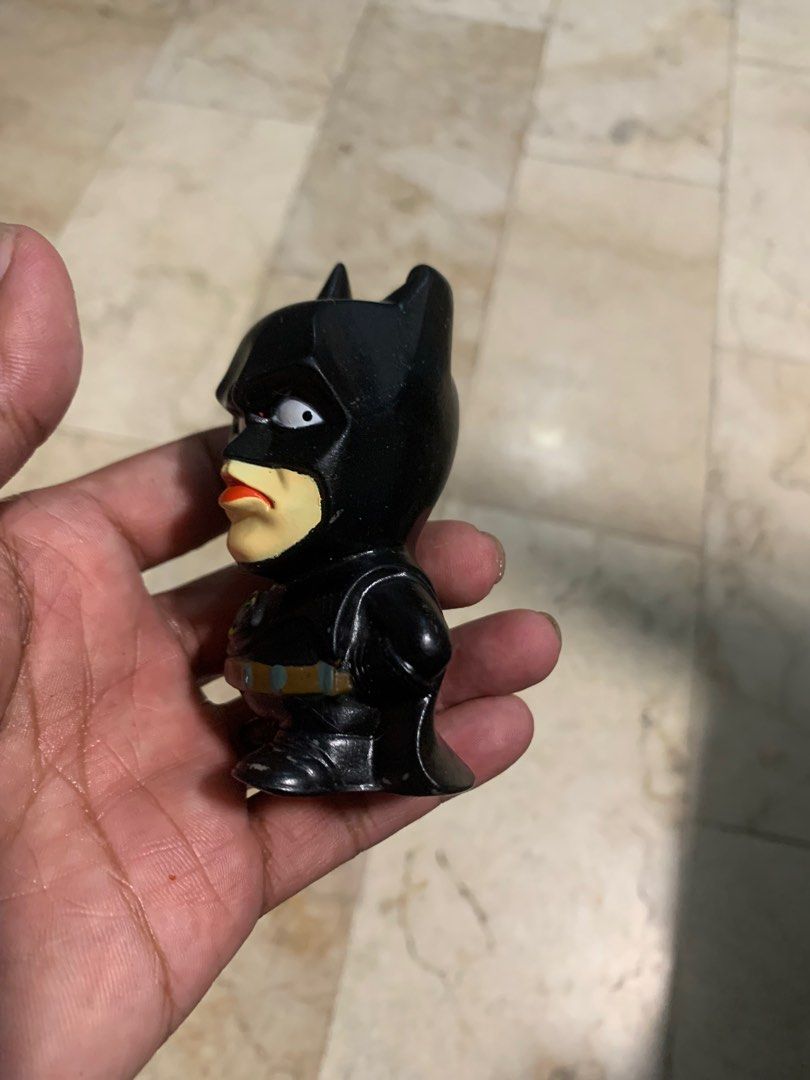 Vintage Rare Sofubi Vinly 1989 Batman Return (Category: Figurines & Statues) located in Valenzuela. Submitted by rjtoysjapan0306 (Listing ID 1398449714, Image 3). Description: ‼️‼️Sale Sale Sale Sale‼️‼️ Vintage Rare 1989 Micheal Keaton Batman Return Vinly Sofubi As in For only 450 - Batman Return 1989 -Batman Sofubi Vinly rare 📌Mop Gcash 📌Mod Lbc Cop Cod Buyer will Shoulder Shipping Fee 📌Location Valenzuela City Gen T Deleon.