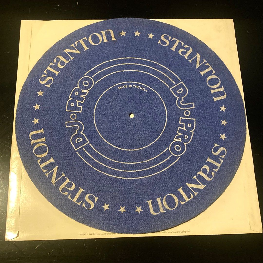 VINTAGE STANTON Slipmat for Turntable (Category: Vinyls) located in Manila. Submitted by musika_pilipinas (Listing ID 1398469895, Image 1). Description: VINTAGE STANTON Slipmat for Turntable Current eBay price is around 20-35 USD Selling it for Php1,000.
