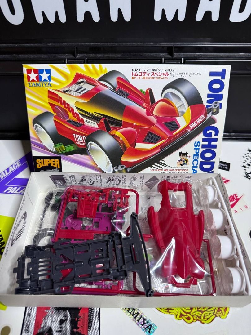 《19502》TAMIYA 田宮 迷你 四驅車 MINI 4WD Tom Ghody Special 四驅郎 日本製, 書籍、休閒與玩具 ...