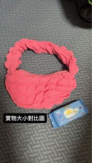 粉色皺褶手提包64179820617730110