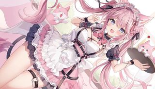 《 Hololive 》 博衣可佑理 博衣こより Hakui Koyori - Playmat mousepad 遊戲墊 滑鼠墊64177132623491110