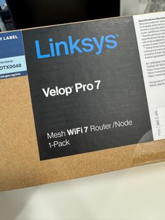 New Linksys Velop Pro 7 Mesh WiFi 7 Router64149381824003110