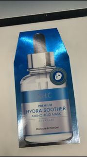 AHC Premium Hydra Soother Amino Acid Mask Advanced  高濃度B5氨基酸保濕面膜1盒5片64187037728003110