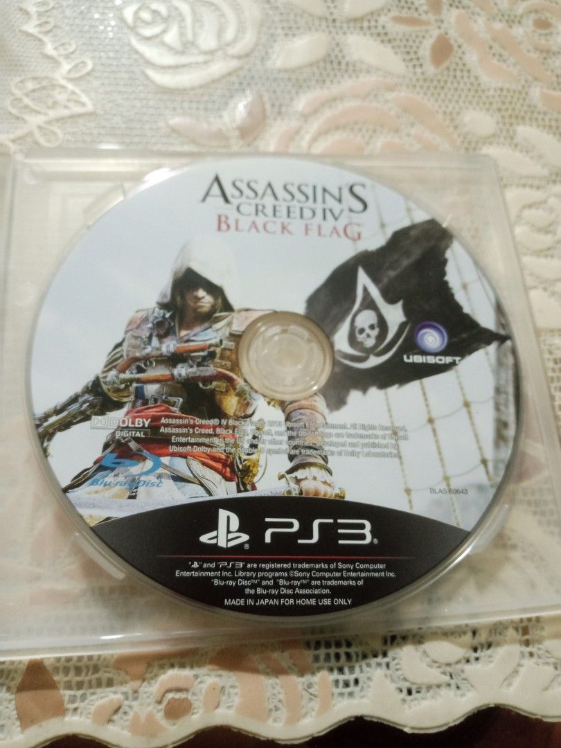 assasin creed black flag ps3 (Category: PlayStation) located in Manila. Submitted by cruzivanpatrick (Listing ID 1398699366, Image 1). Description: ps3 game loose tested working ps3 slim replacement case lng kasama nawala na original box pm meet up lrt 1 abad santos station deliver kayo mag book shipping payment first thanks po.
