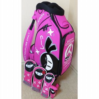Pink Scotty Cameron Cart Bag Scotty Cameron Tour Only Camo Pink