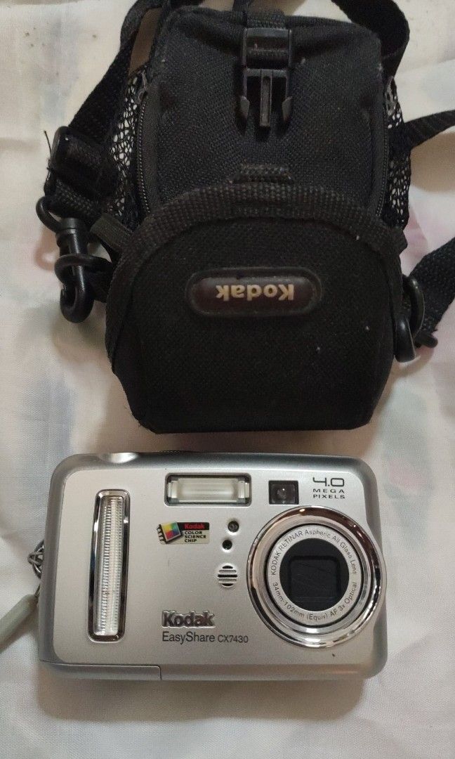 Camera Kodak Easyshare cx7430 with bag FAULTY, Photography