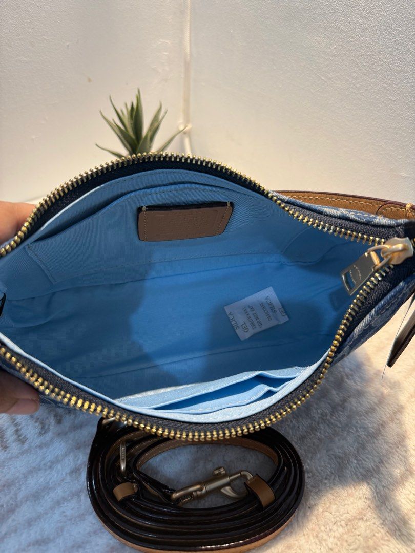 Coach Teri denim ‼️ (Category: Luxury Bags & Wallets) located in Las Pinas. Submitted by yhn_boutique (Listing ID 1398663260, Image 3). Description: Actual pic posted Complete inclusions Lalamove, grab.. Sameday J&T pay today ship today .