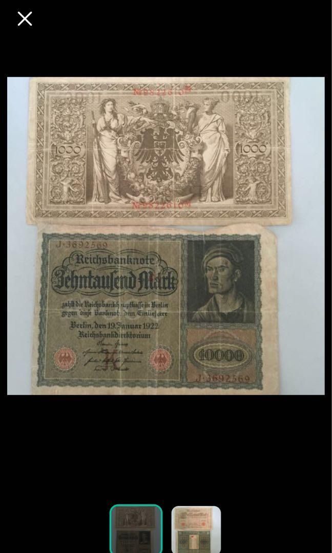 Collectable notes . (Category: Currency) located in Singapore. Submitted by gggggggggg11111 (Listing ID 1398558865, Image 2). Description: Collectable notes . Very old .