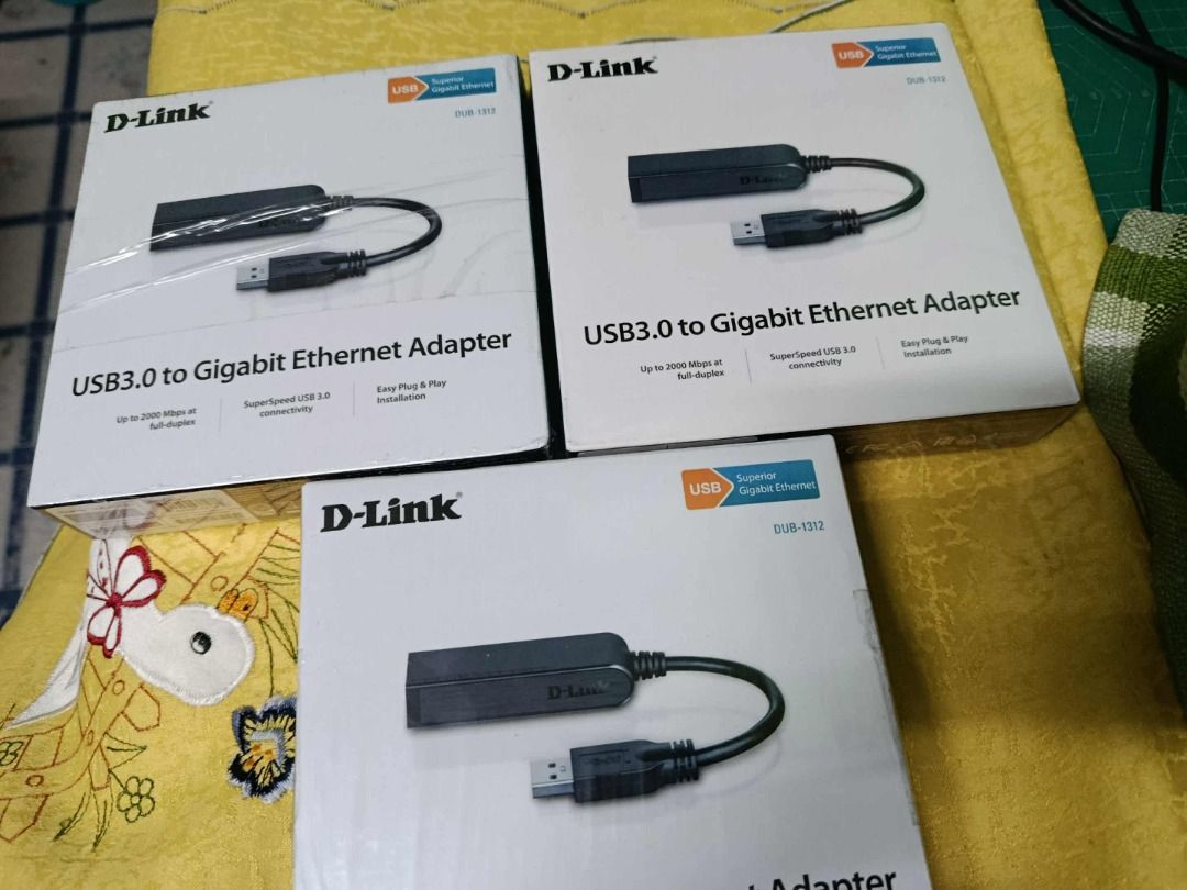 D-Link USB 3.0 to Gigabit Ethernet Adapter (Category: Networking) located in Quezon City. Submitted by carou85958 (Listing ID 1398665643, Image 2). Description: 100% brandnew seald 100% original authentic D-Link USB 3.0 to Gigabit Ethernet Adapter prize p600 17 ibp road batasan hills qc chat mo nalng ako quota na ko di ako maka reply rodolfo jong busuego.