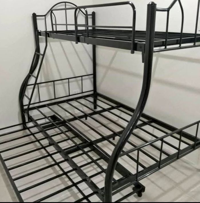 Double Deck Rtype With Pull Out (Category: Bed Frames & Mattresses) located in Manila. Submitted by jhengsellav (Listing ID 1398698935, Image 1). Description: ✅ BRAND NEW ✅ HEAVY DUTY ✅FULL WELD ✅ COMPLETE ACCESSORIES ✅ ONHAND ✔️FREE STALLATION ✔️CASH ON DELIVERY ✔️ ADDITIONAL DELIVERY FEE DIPENDE SA LOCATION. PM FOR INTERESTED INFO OR MESSEGE : ZERO 9 FIVE 4 TREE 3 SIX 8 EIGHT 3 TWO THANK YOU GOD BLESS 😊 mo.