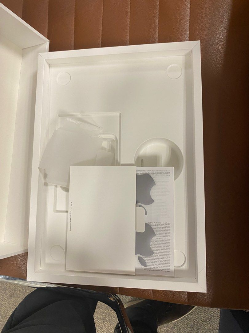 Empty Box of Macbook Pro M2 13 Inch with Apple stickers, Computers ...