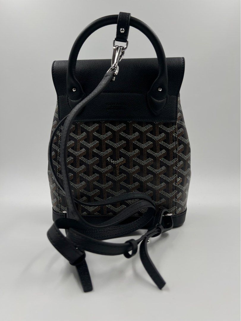 ▪️Goyard Mini backpack / crossbody bag (Category: Luxury Bags & Wallets) located in Makati City. Submitted by aveltot_rig (Listing ID 1398643904, Image 3). Description: Item: Goyard Mini backpack Size: Mini, can crossbody & backpack Condition: Like New! ✨ coded. 🎌Japan sourced. No certificate or warranty. Not for resale!.
