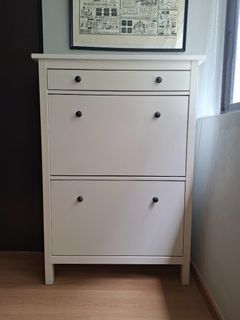 Hemnes Shoe Rack 60cm Wide Ikea Hannah Shoe Cabinet, White – Mopio