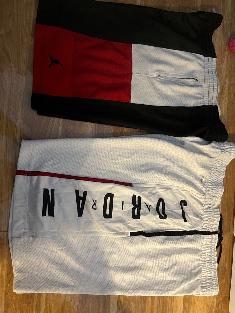 Jordan Basketball Shorts (Category: Shorts) located in Manila. Submitted by ferdinandl94365 (Listing ID 1398675782, Image 1). Description: jordan script white size medium adult Jordan br size medium youth.