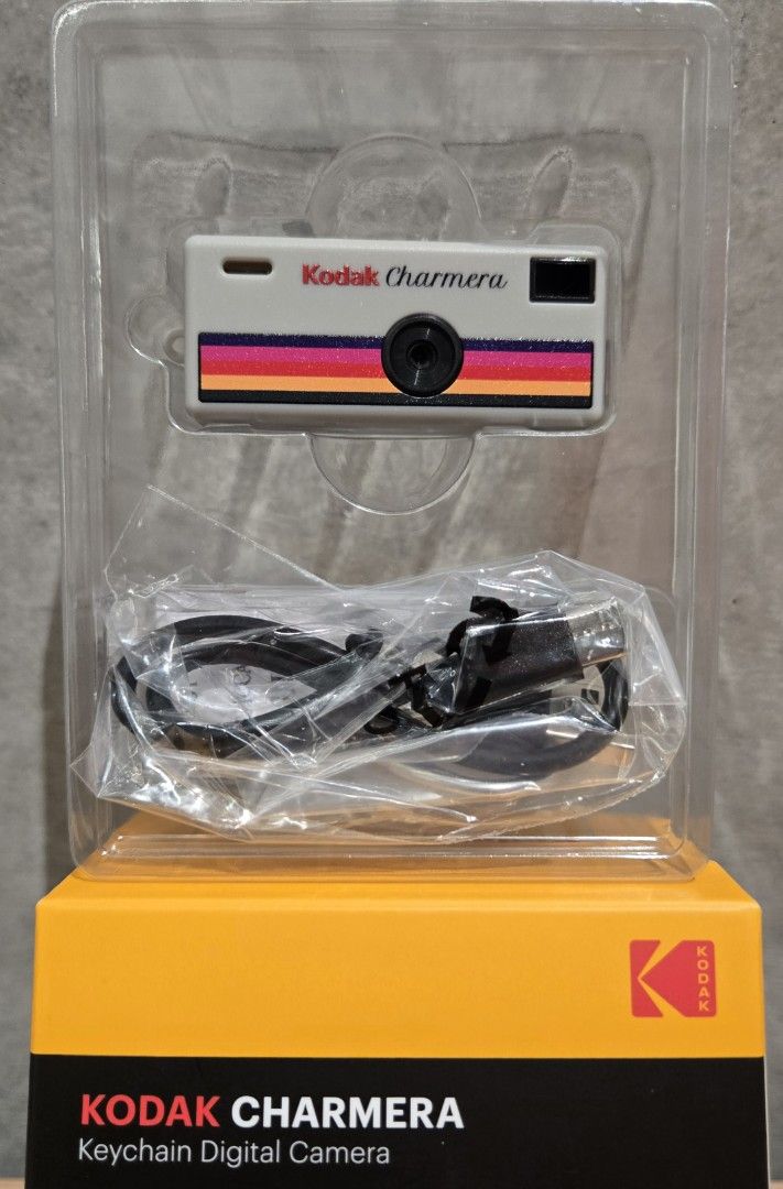 KODAK CHARMERA - グレー 新品未使用 未使用品 Kodak Charmera グレー Kodak Charmera 灰色全新, 攝影器材