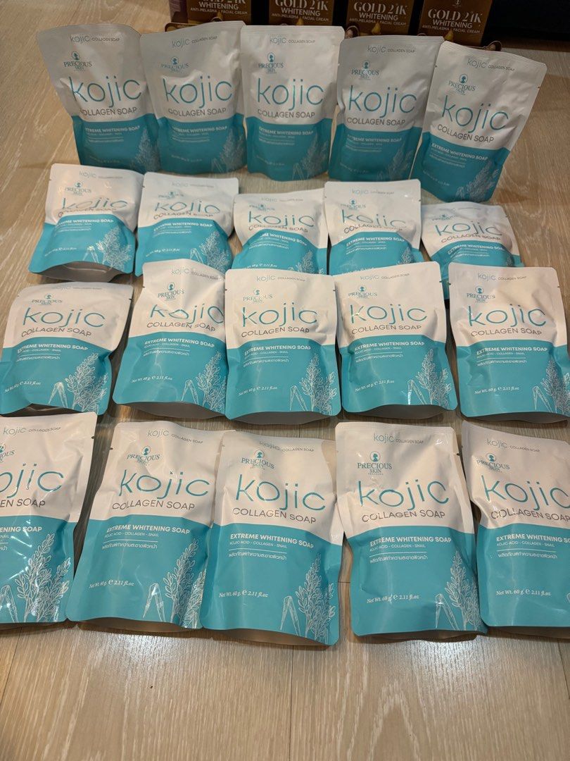Kojic collagen soap (Category: Bath) located in Dasmarinas. Submitted by preloved_brandedbackup (Listing ID 1398685740, Image 1). Description: Arriving 10/23.
