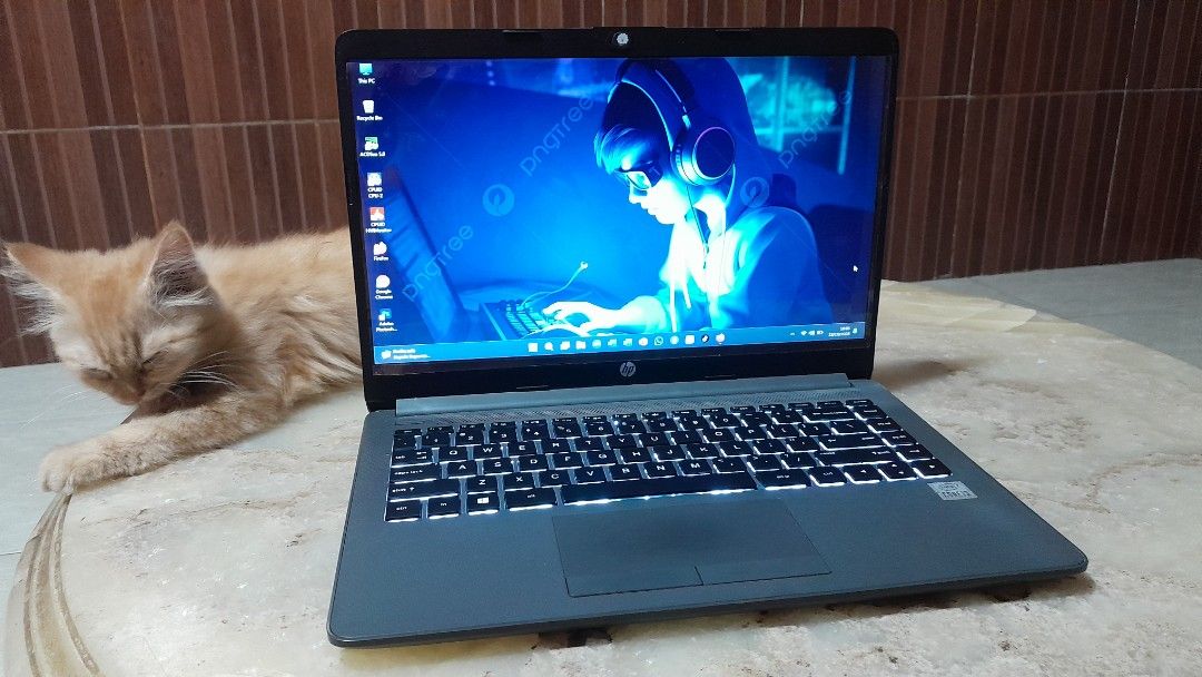 Laptop HP 240 G8 core i3 Ram 8GB ssd Nvme 256GB Backlit GEN 10