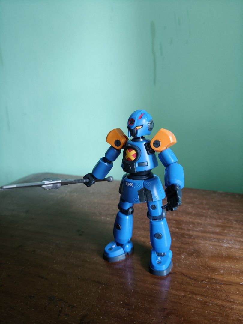 LBX AX-00 Bandai Model (Category: Figurines & Statues) located in Manila. Submitted by sparkplug2002 (Listing ID 1398561863, Image 3). Description: Preloved Bandai Namco LBX Figure Model: AX-00 Reason For Sale: In urgent need for funds. shopping can be through LBC or JNT, shipping cost is shouldered by buyer..