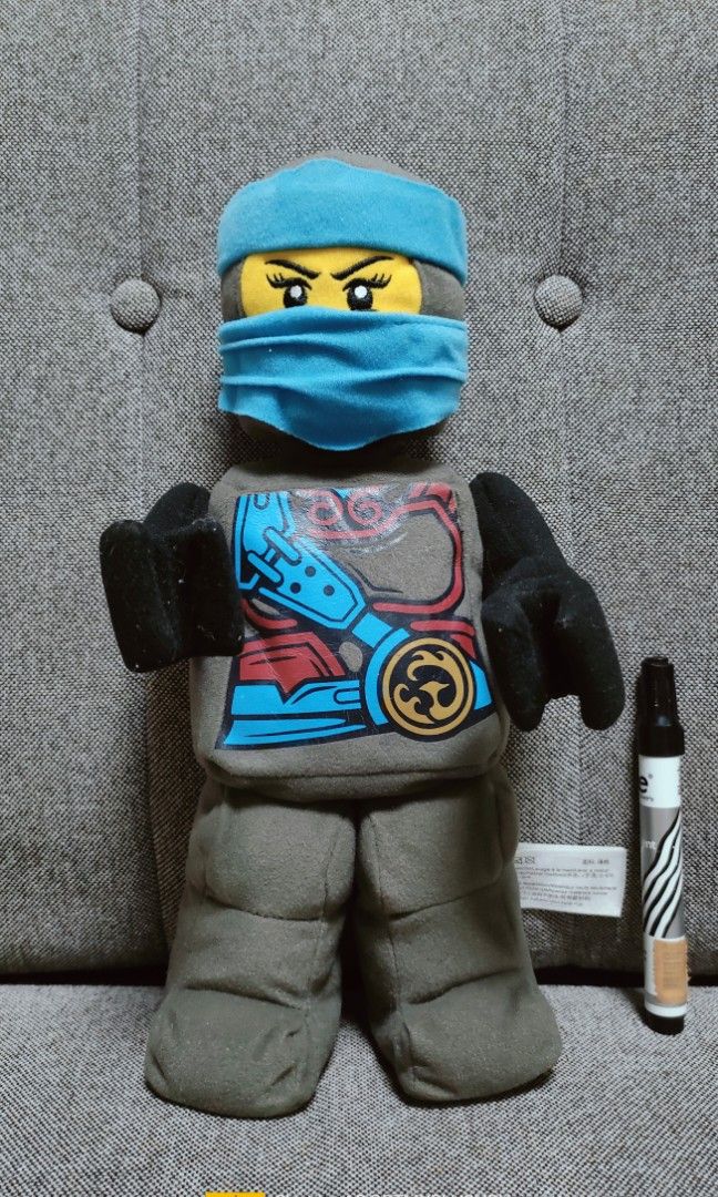 LEGO Plush Mini Figure: Ninjago, Nya (Category: Lego & Building Sets) located in Taguig. Submitted by adopt.my.plush.ph (Listing ID 1398695749, Image 3). Description: LEGO Plush Mini Figure: Ninjago, Nya - The Hands of Time The plush is an up-scaled version of the Nya minifigure It is made of brushed tricot fabric with silkscreen-printed ninja decoration and embroidered face details The product was released in 2017 It is a cuddly toy suitable for
