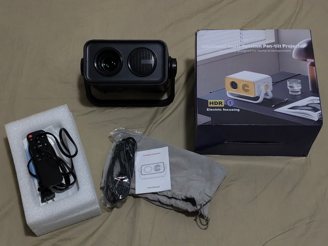 Mini projector (Category: Projectors) located in Las Pinas. Submitted by salvalancer (Listing ID 1398658291, Image 1). Description: Almost brand new. Reason for selling, thinking to buy new one. In good condition. This projector don't have wifi. .