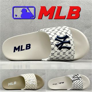 【韓國正品】MLB New York Yankees 拖鞋 字母印花  字母百搭潮流款情侶拖鞋 防滑一字拖鞋 男女同款 涼鞋 波鞋 跑鞋 運動鞋 慢跑鞋 皮鞋 洞洞鞋 涼拖鞋 sports dad shoe for road running64180453433987110