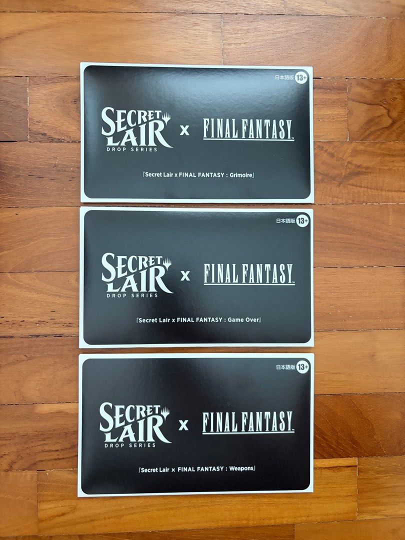 Magic the Gathering Secret Lair x FINAL FANTASY: Grimoire (English) - Non-Foil Edition Magic the Gathering Secret Lair x FINAL FANTASY: Grimoire (English) - Non-Foil Edition