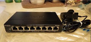 NETGEAR (GS308) 8-Port Gigabit Unmanaged Switch64174359699457110