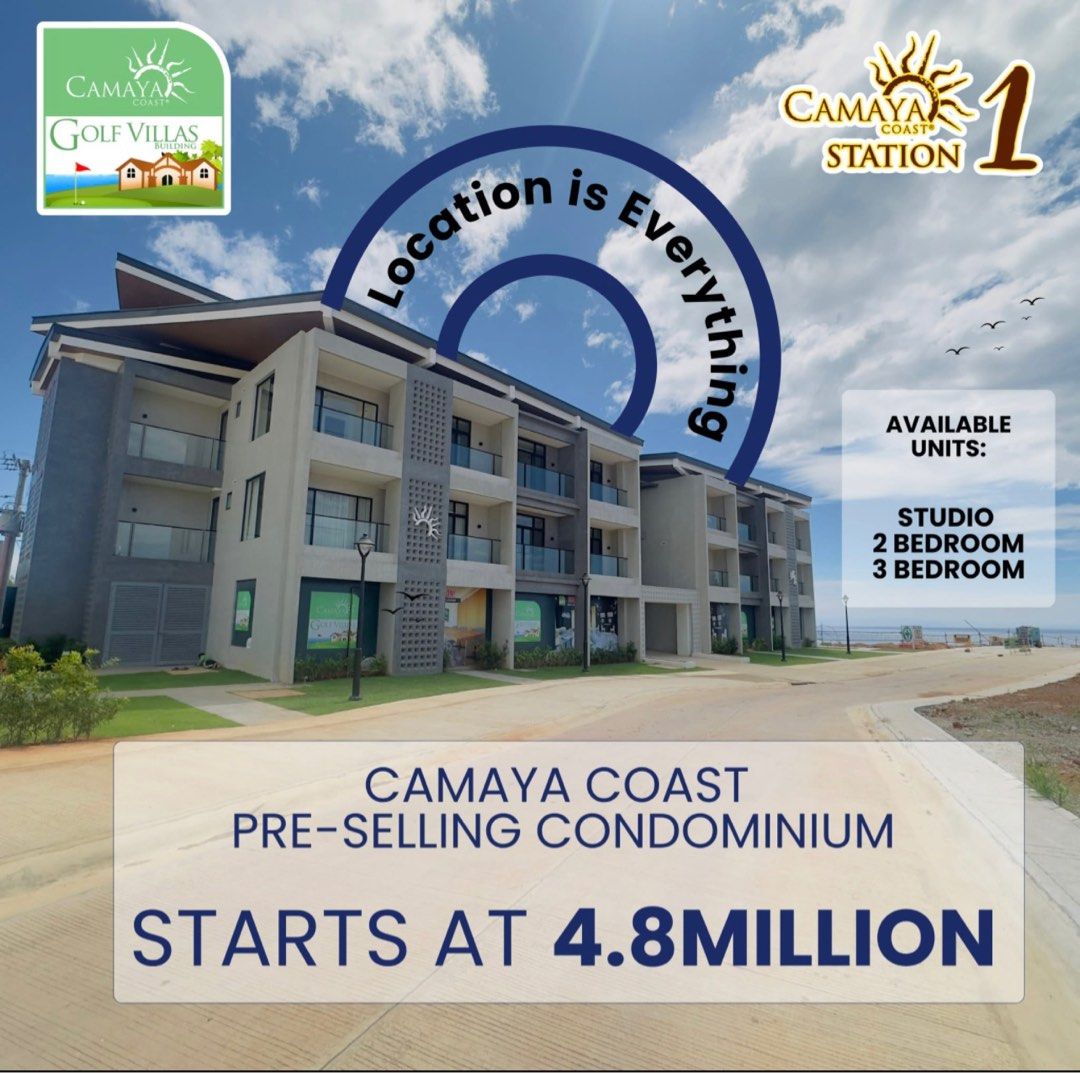 Own a Beachfront Condo in Camaya Coast Bataan 🌊 Limited Units