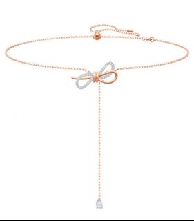 Swarovski lifelong bow 蝴蝶結頸鏈 🎀施華洛世奇頸鏈🦢100%全新,原裝盒包裝,現貨優惠🌟Swarovski Necklace, 100% New with package64204784891779110