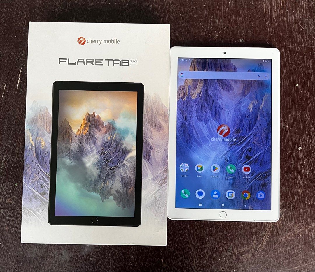 Cherry Mobile FLARE TAB PRO (Category: Android) located in Basista. Submitted by yvee_bn (Listing ID 1398572482, Image 1). Description: The Cherry Mobile Flare Tab Pro is a tablet with a 10-inch HD display, a 1.6GHz octa-core processor, 2GB of RAM, and 16GB of internal storage that can be expanded via microSD up to 128GB. Key Specifications * Display: 10-inch HD (1280 x 720 resolution) * Processor: 1.6GHz Octa Core * RAM: 2GB * Storage: 16GB inte