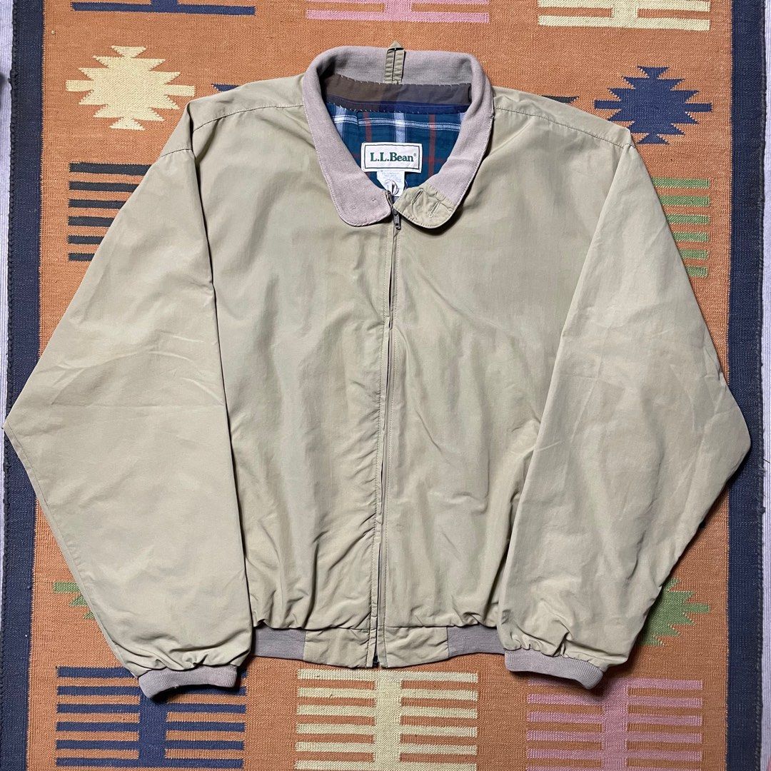 Vintage LL Bean Baracutta Jacket (Category: Coats, Jackets and Outerwear) located in Santa Rosa. Submitted by 4026.shop (Listing ID 1398631770, Image 2). Description: Vintage LL Bean Baracutta Jacket Length: 25” Pit to pit: 25” Shoulders: 21” Sleeves: 24” vintage khaki baracutta, absolute classic. also has a soft and not too thick liner. ₱1,990.