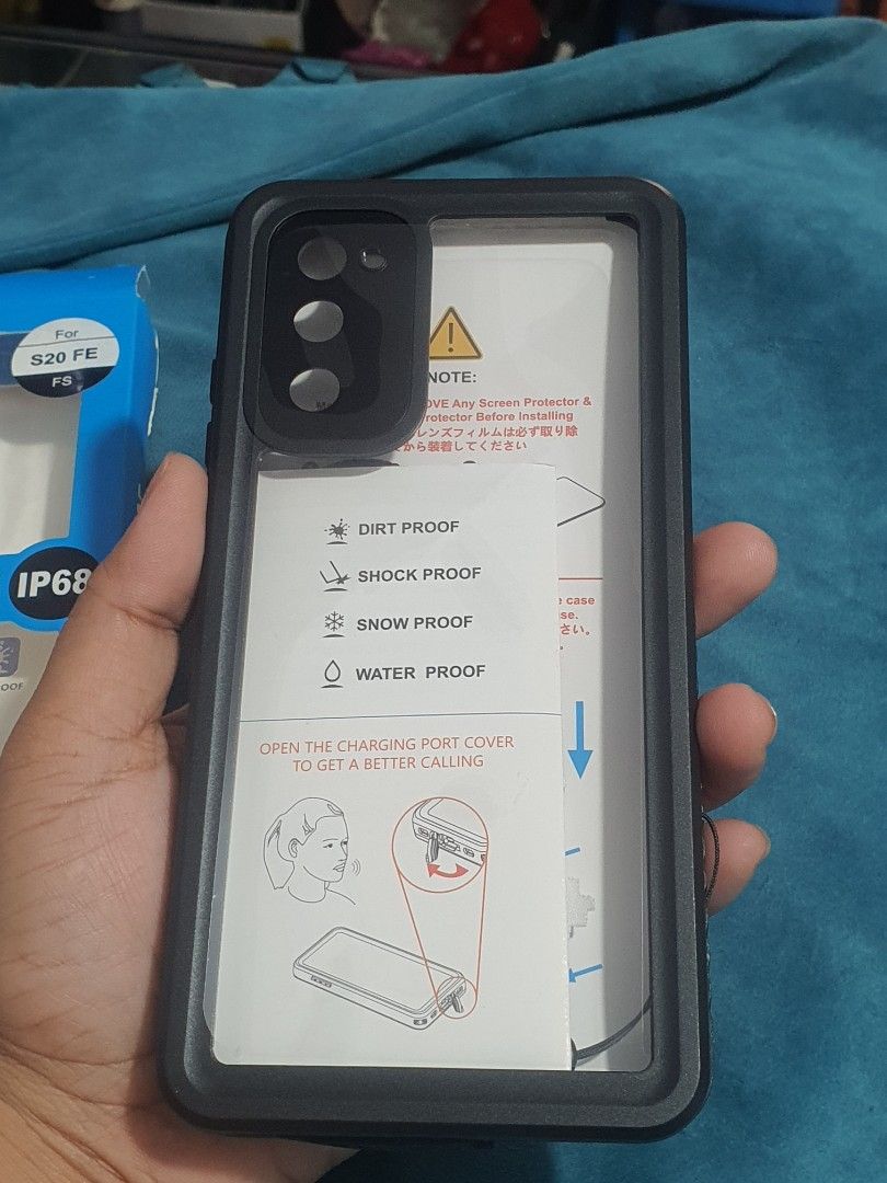 WATER PROOF FOR SAMSUNG S20 FE PROTECTION CASE (Category: Other Mobile & Gadget Accessories) located in Manila. Submitted by dfbcomsumer (Listing ID 1398618989, Image 3). Description: .