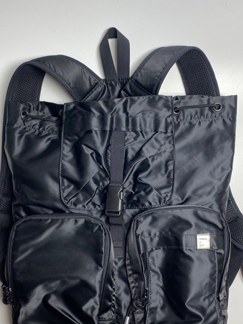 Yohji Yamamoto/Y’saccs Nylon Backpack (Category: Backpacks) located in Tarlac. Submitted by random.stufff (Listing ID 1398689039, Image 2). Description: Yohji Yamamoto/Y’saccs Nylon Backpack Width: 15 inches Height: 17 inches Like new condition, No issue. ₱10,000 or best offer. Tarlac area .