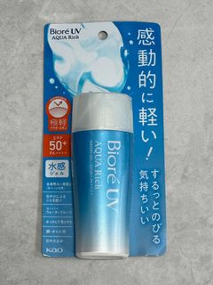 全新100%  Biore UV Aqua Rich 水感太陽油64193274339841110