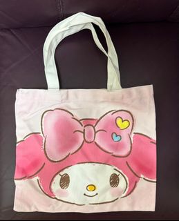 全新19年MY MELODY布袋 (約32cm長x 28cm高)64189836469121110
