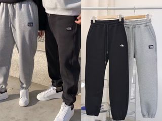 ❣️(🌟Pre-order) (💰290/2pcs) (📦Free SF Express for 2 pcs) The North Face Unisex Thickened Fleece Pants 600g (4 colors) (M-2XL sizes)64190239572481110