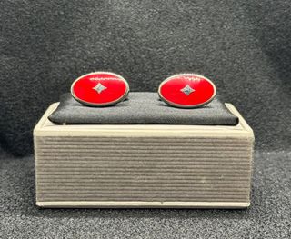 Red oval cufflinks64184464342913110