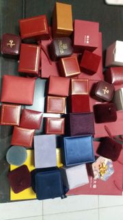 首飾盒 戒指盒 珠寶盒 共29個 照片全部共100元64211357900419110