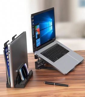 Multi-purpose upright stand, upright storage rack, tablet support holder, desktop stable base64183207527810110