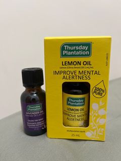 澳洲代購 星期四農莊 天然檸檬/薰衣草精油 Thursday plantation lemon/ lavender oil64191870720257110