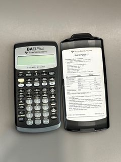 Never used Texas Instruments BA II Plus Financial Calculator64184020017409110