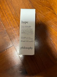 (執屋清出限時) 全新philosophy biome-balance glow serum 30ml64193053571330110